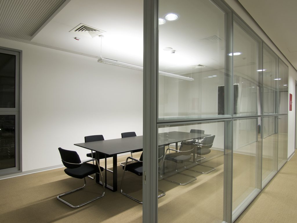 Maldon Building Services | Framed Office Partition | Office Refurbishment